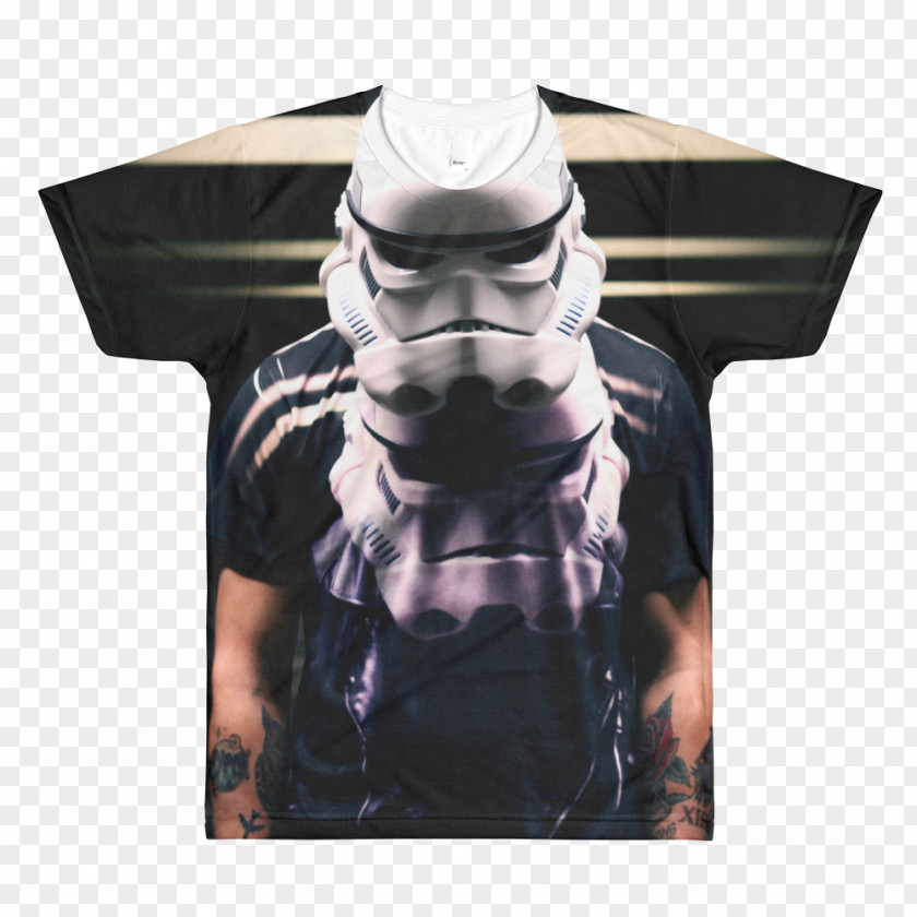 Stormtrooper T-shirt Outerwear Sleeve Top Neck PNG