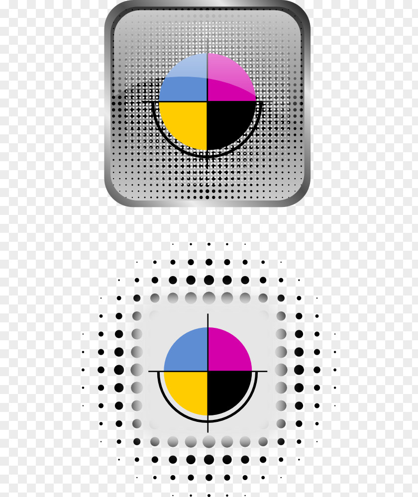 Cmyk Halftone Photography PNG