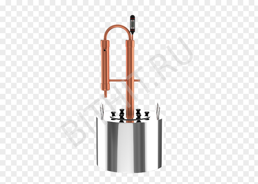 Luotuo Moonshine Distillation CUPRUM & STEEL Copper Whiskey PNG
