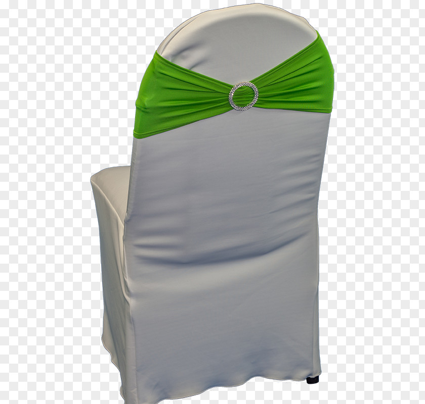 Shiny Material Chair Green PNG