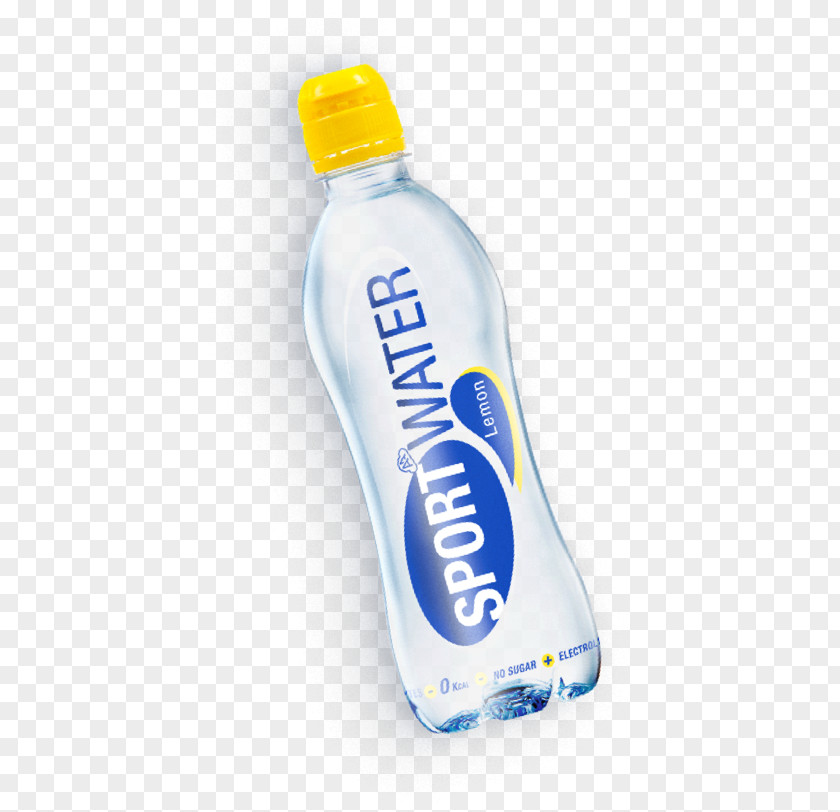 Water Lemon Bottles Mineral Bottled Plastic Bottle PNG