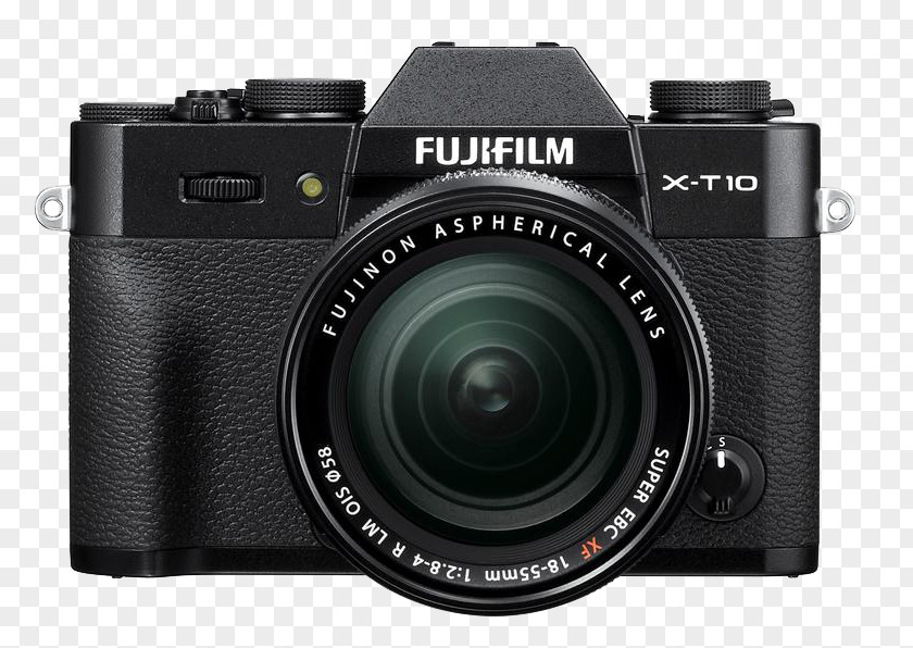 Camera Fujifilm X-T10 Mirrorless Interchangeable-lens Fujinon XF 18-55 Mm F/2.8-4.0 R LM OIS PNG