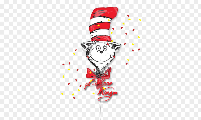 Dr Seuss The Cat In Hat Mylar Balloon Birthday Dr. Seuss's Beginner Book Collection PNG