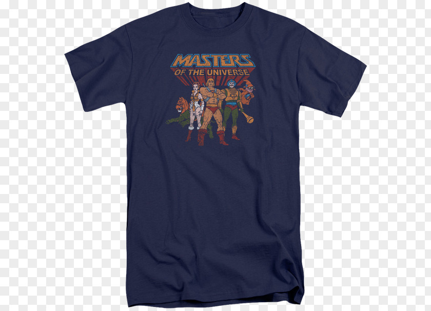T-shirt He-Man Masters Of The Universe Sleeve PNG