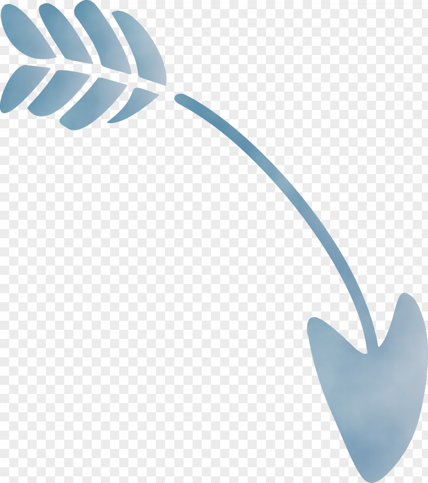 Blue Turquoise Leaf PNG