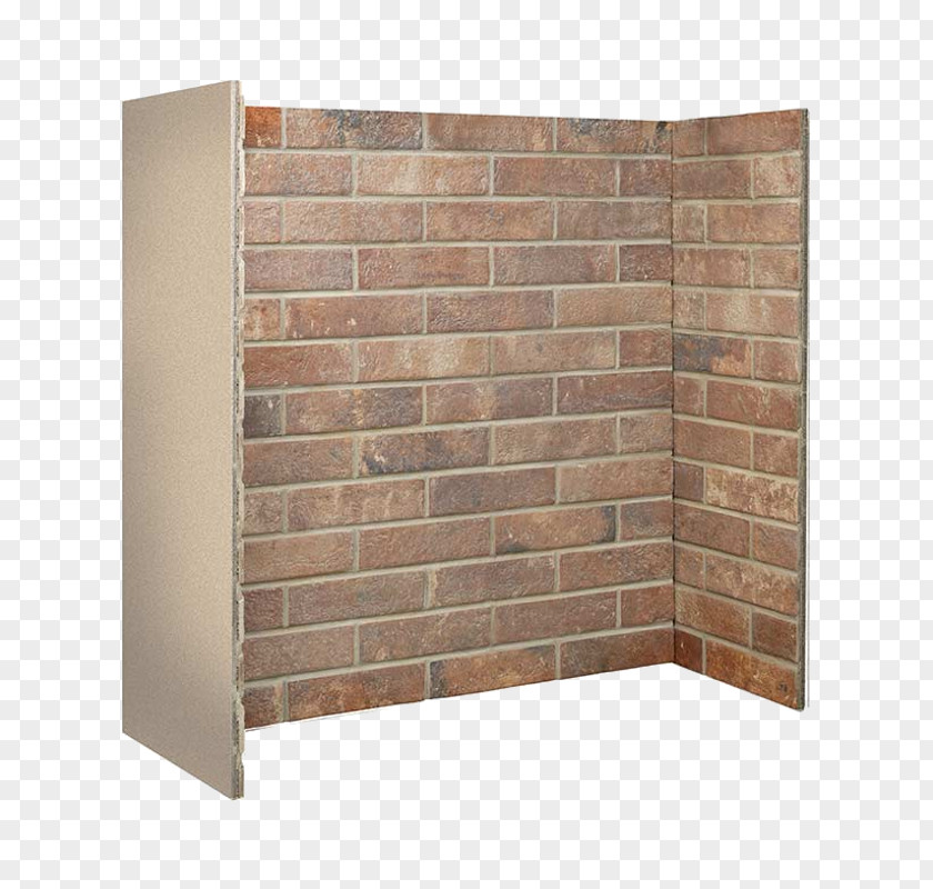 Brick Fireplace Floor Tile Wall PNG