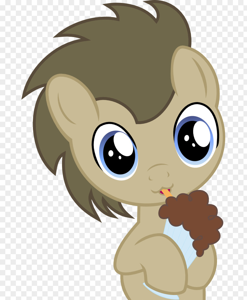 Chocolate Milkshake Pony Drink Cupcake PNG