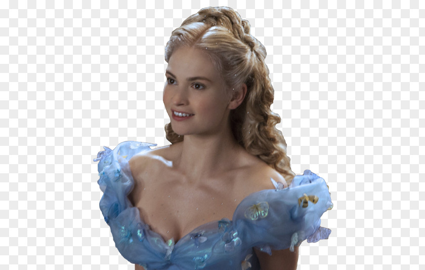 Cindrella Lily James Cinderella Film Disney Princess Live Action PNG