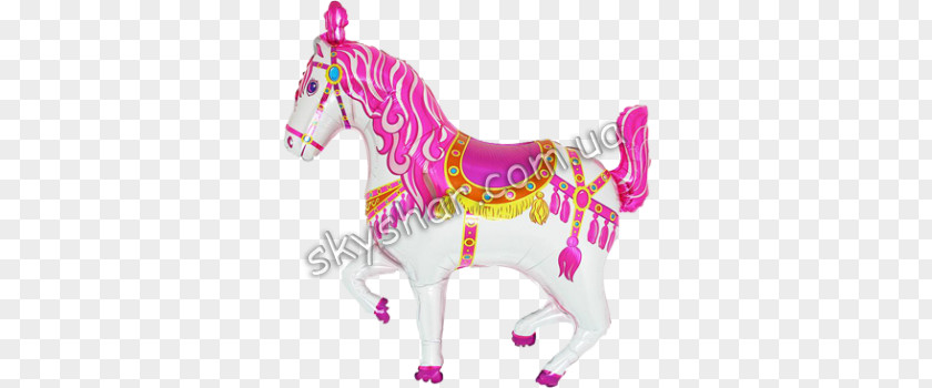 Circus Horse Toy Balloon Birthday Party PNG