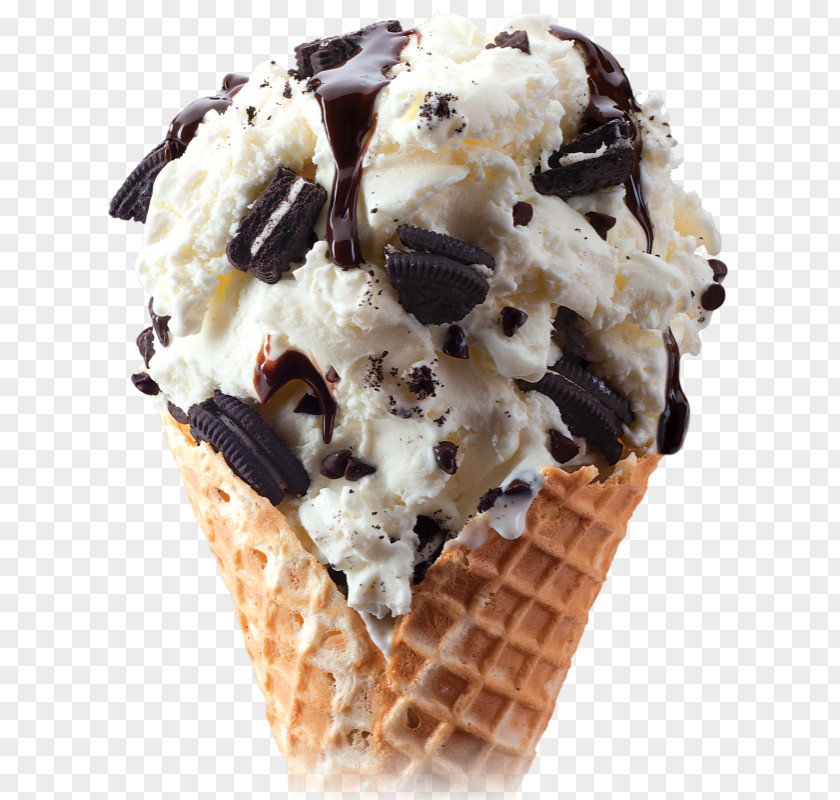 Ice Cream Chocolate Sundae Cones PNG