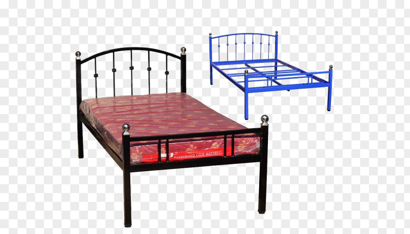 Table Bed Frame Cots Furniture Steel PNG