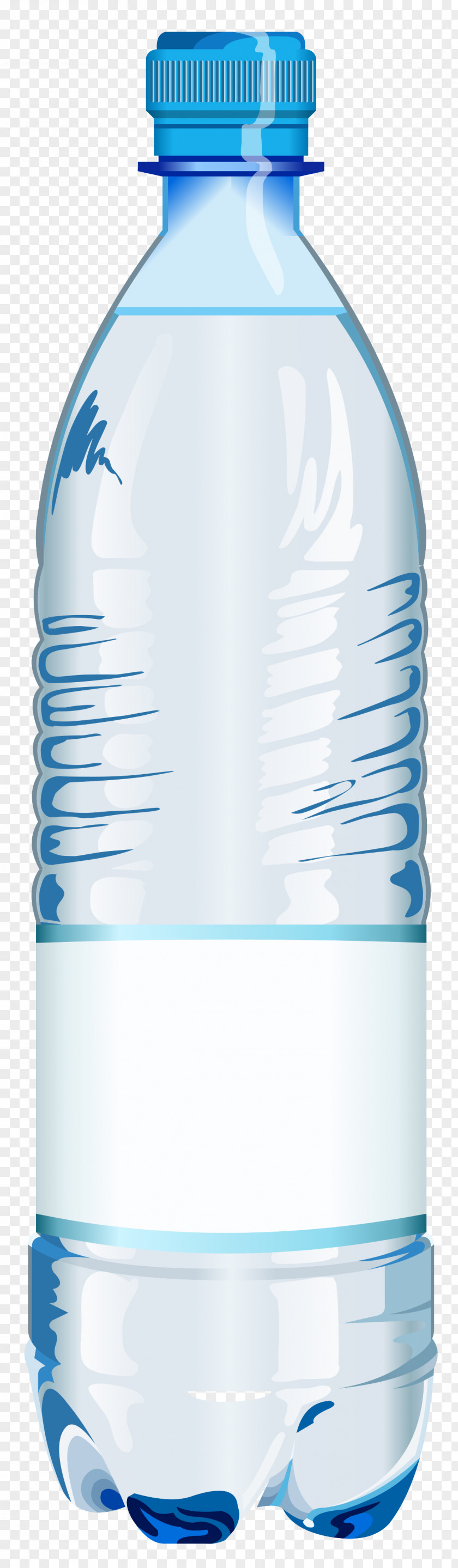 Water Bottle Fizzy Drinks Plastic Bottles Label PNG