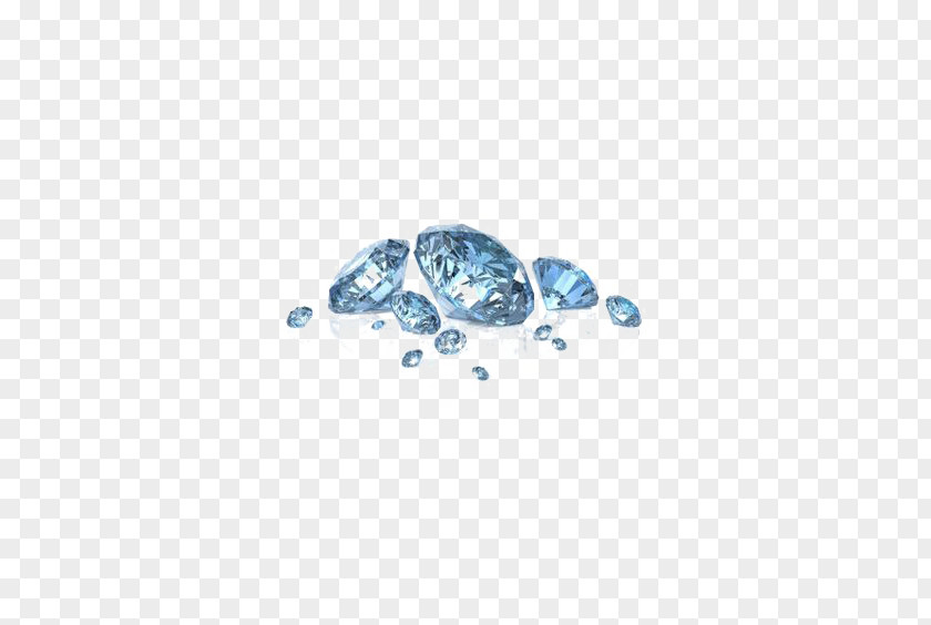 Diamond Color Gemstone Jewellery Blue PNG