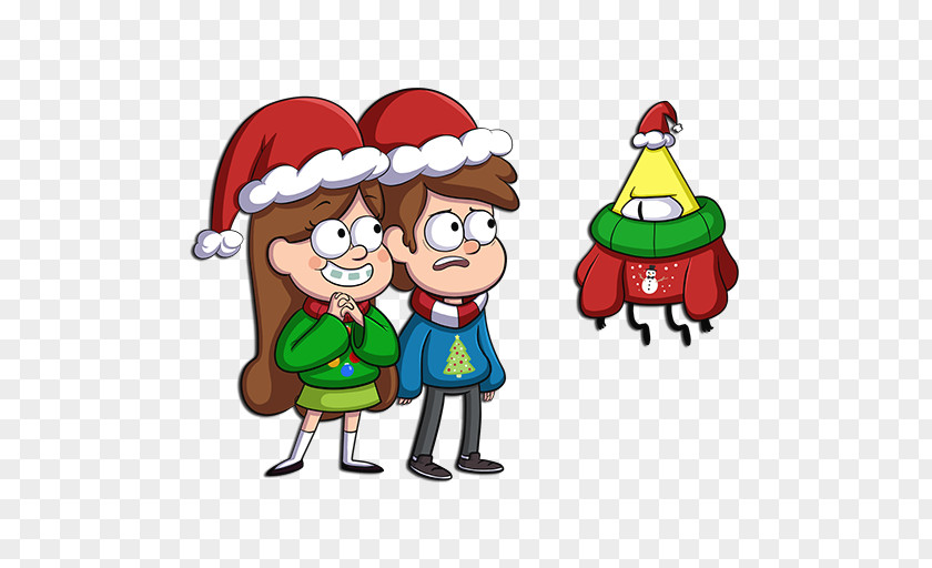 Gravity Fall Dipper Pines Mabel Grunkle Stan Bill Cipher Christmas Jumper PNG