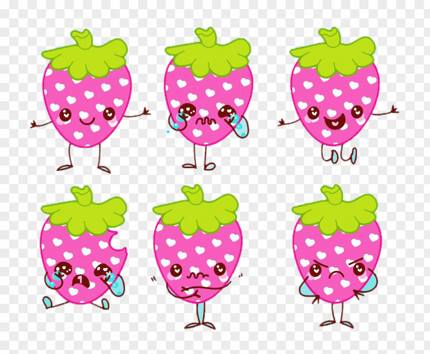 Pink Strawberry Fruit Auglis Clip Art PNG