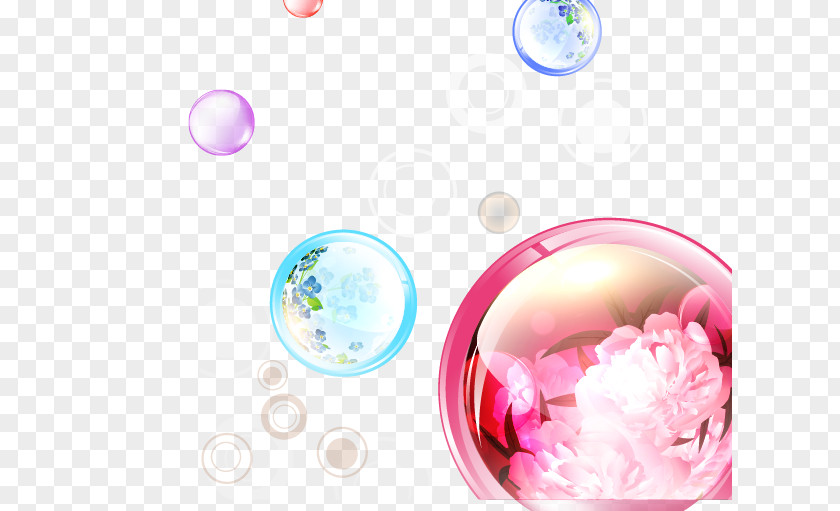 Rose Bubble Download PNG