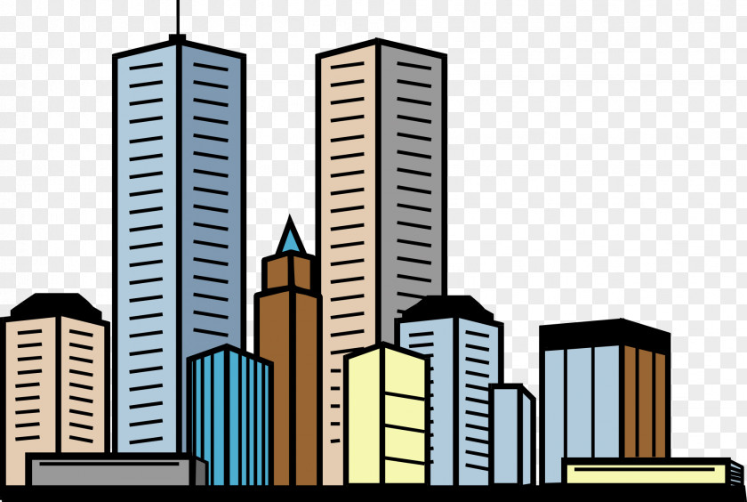 Scraper Cliparts Building Skyscraper Apartment Clip Art PNG