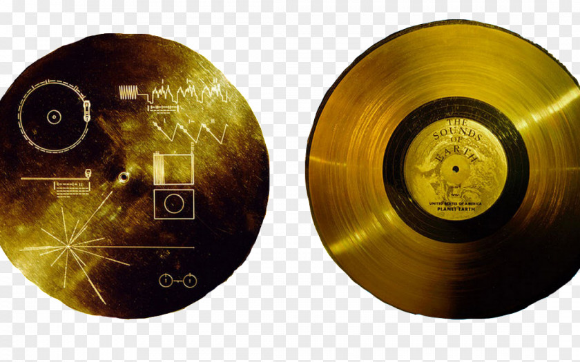 Contents Of The Voyager Golden Record Program 1 Pioneer Plaque Space Probe PNG