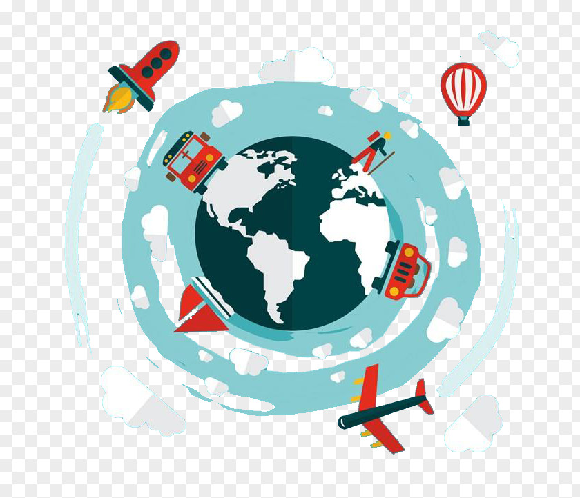 Global Data Air Travel Transport PNG