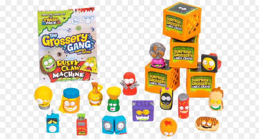 Grossery Gang Claw Crane Moose Toys Shopkins United States PNG