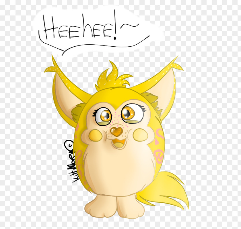 Lemon Drop Owl Character Beak Clip Art PNG