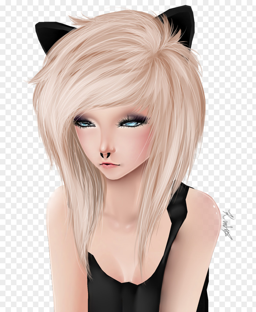 Messages Imvu Next IMVU Wig Avatar Image Drawing PNG