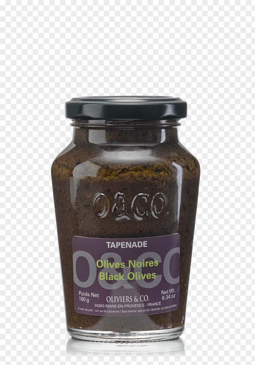 Olive Tapenade Chutney Sauce Product PNG