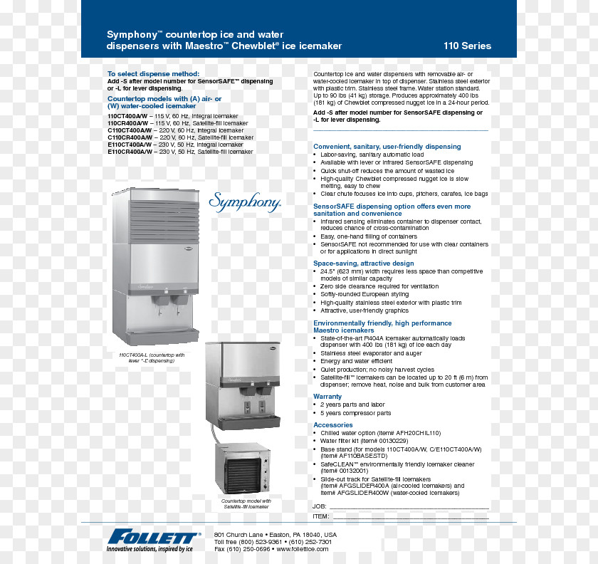 Water Cooling Ice Makers Condenser Cooler PNG