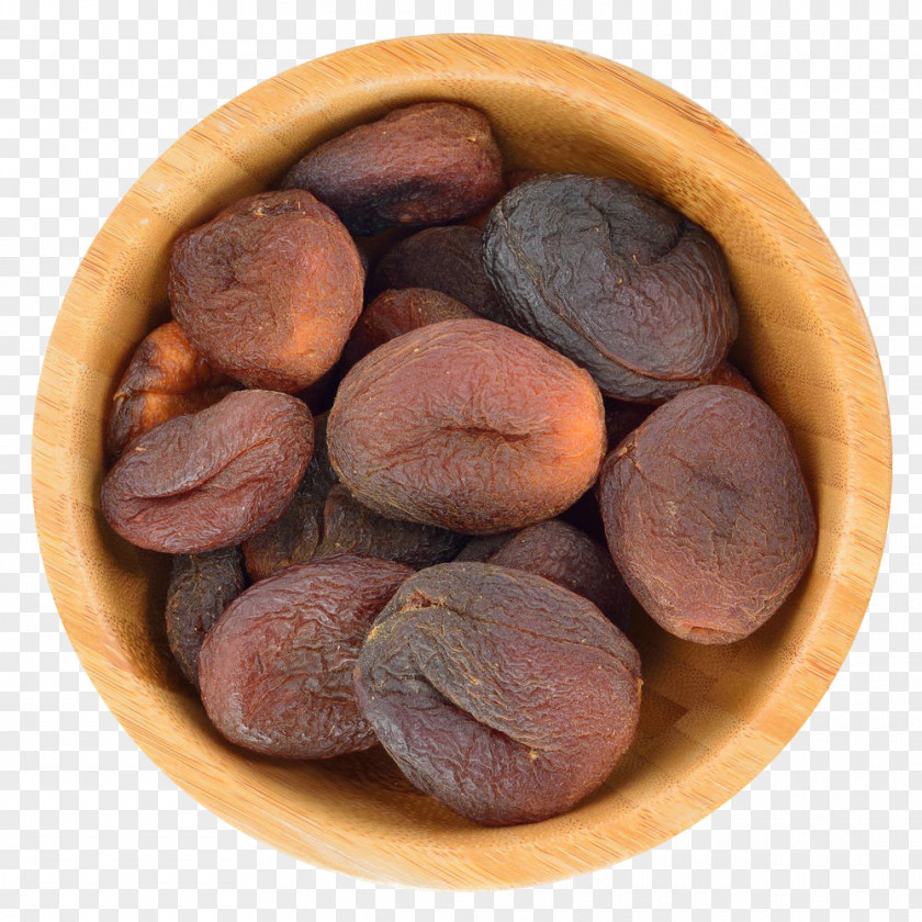 A Wooden Bowl Of Dried Apricots Juice Fruit Apricot Food Drying PNG