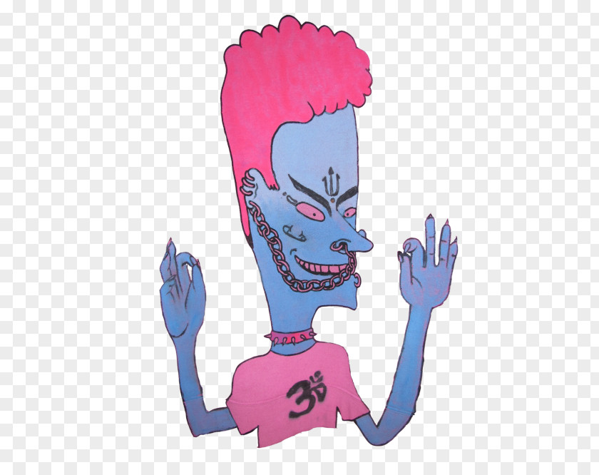 Beavis And Butthead Cartoon Finger Organism Legendary Creature PNG