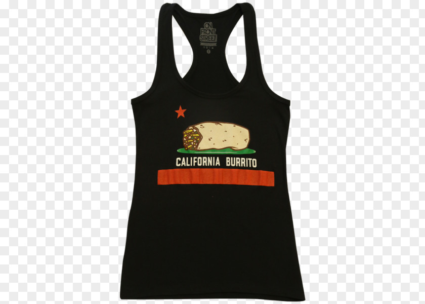 California Burrito T-shirt Hoodie Sleeve Crew Neck PNG
