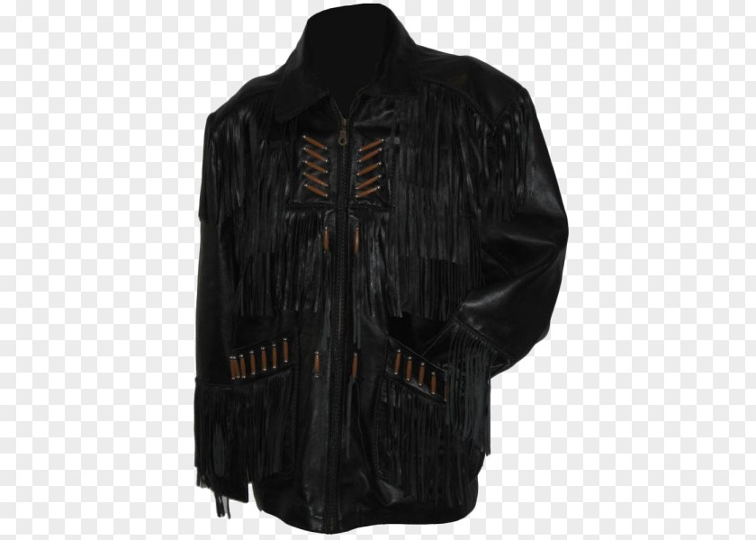Feather Falling Material Leather Jacket Outerwear Sleeve PNG
