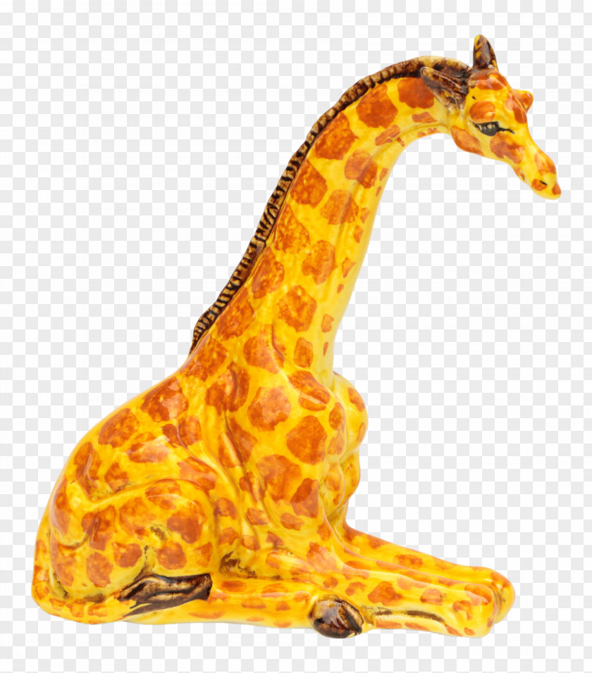 Giraffe Papo Figure Figurine Porcelain Pottery PNG