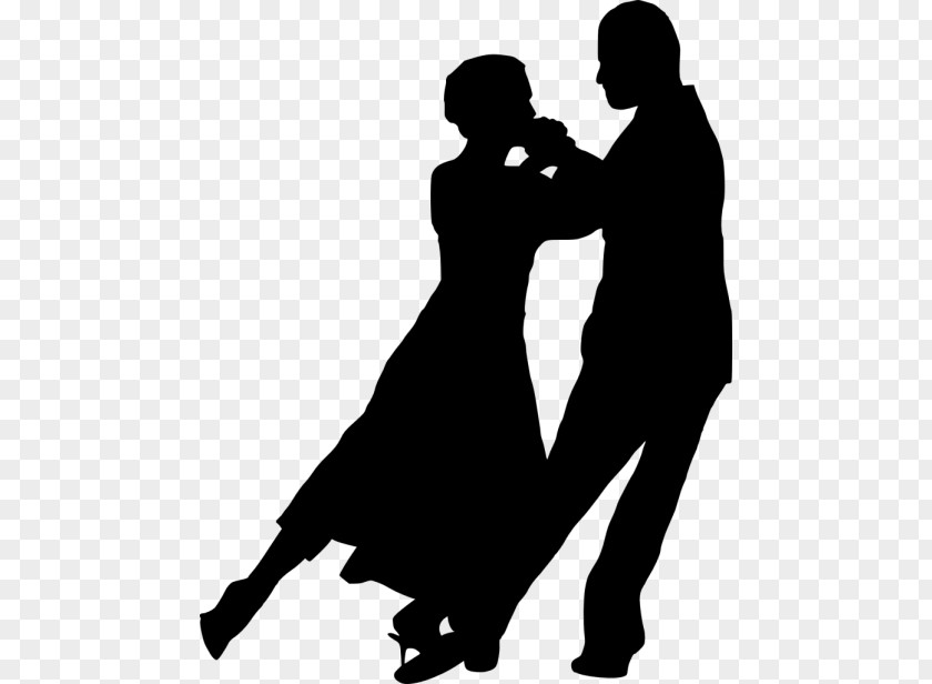 Silhouette Ballroom Dance PNG