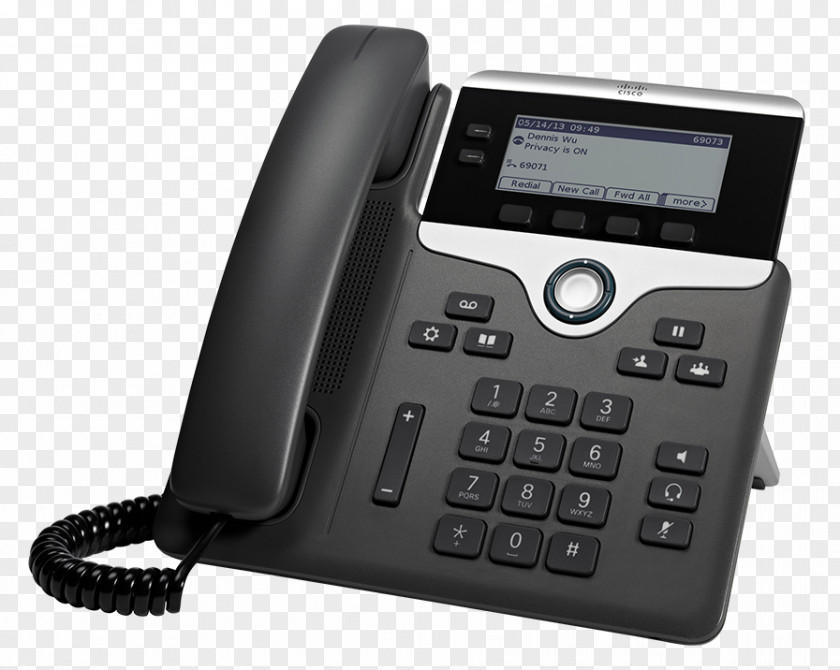 Cisco 7821 VoIP Phone Session Initiation Protocol Telephone Voice Over IP PNG