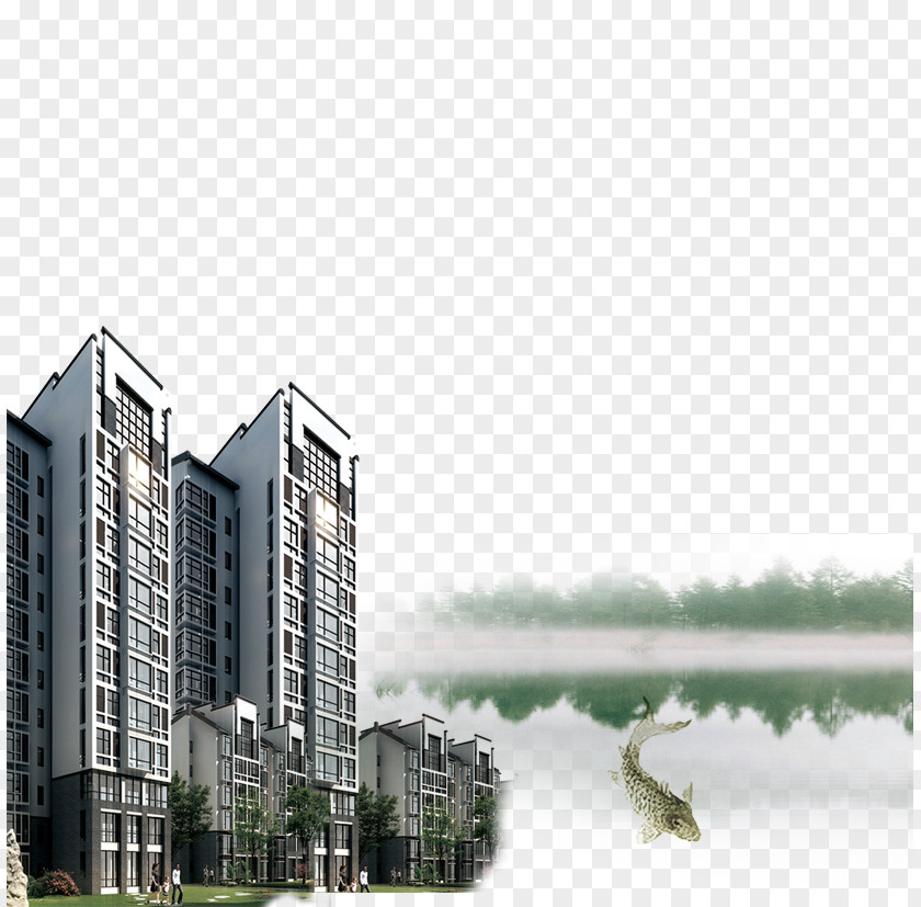 City Building Material Download Apartment Condominium PNG