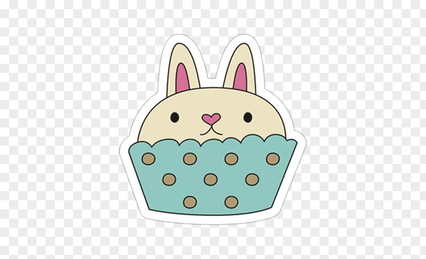 Easter Bunny Sticker Telegram Egg PNG