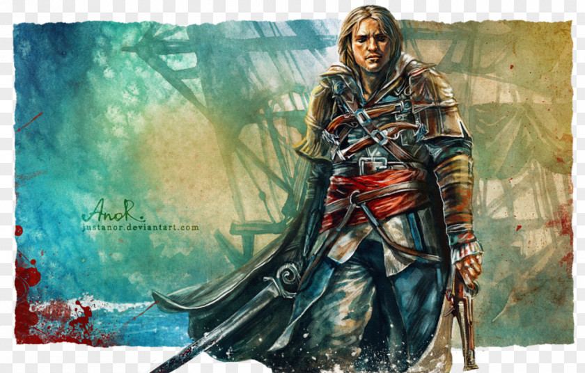 Edward L Deci Assassin's Creed IV: Black Flag Unity Kenway Fan Art PNG