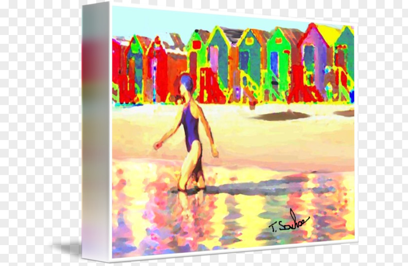 Into Water Art Summer Advertising Vacation PNG