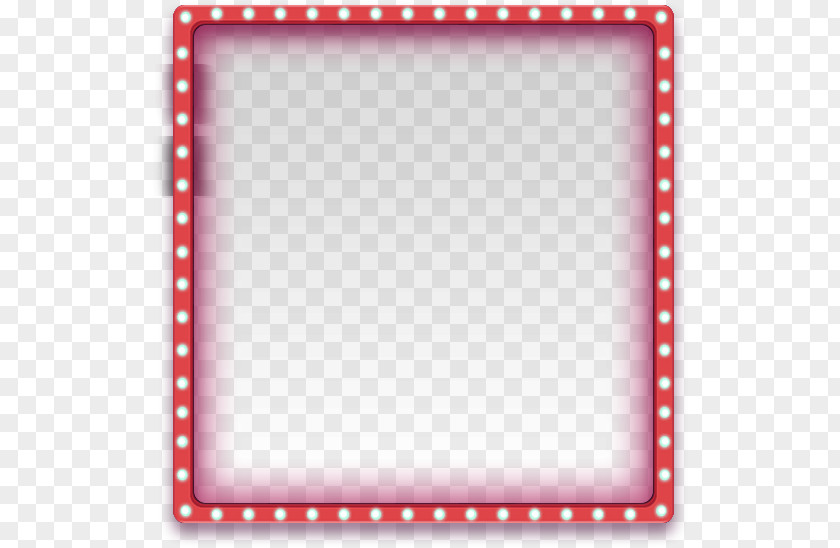 Red Simple Light Border Texture PNG simple light border texture clipart PNG