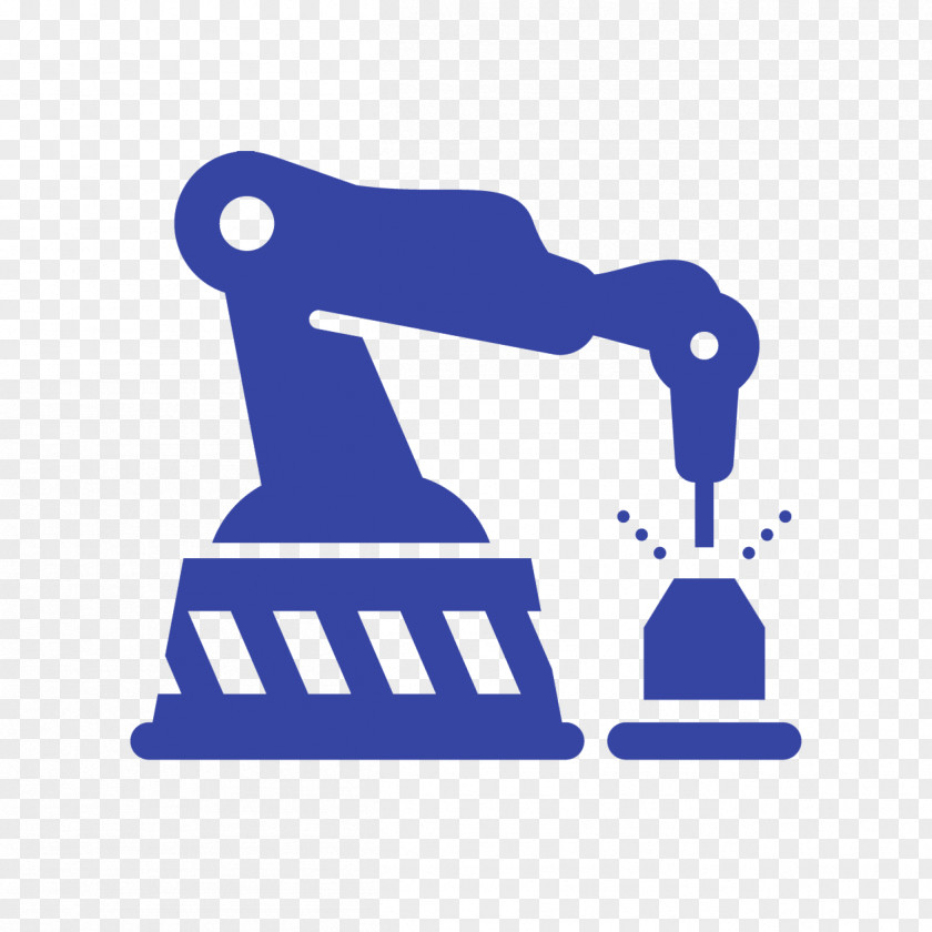 Robot Arm Automation Manufacturing Industry PNG