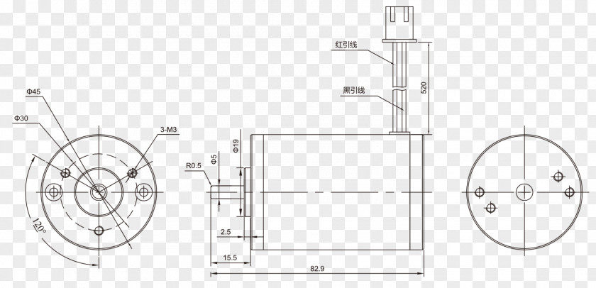 DC Motor Electric Electricity Machine Direct Current PNG