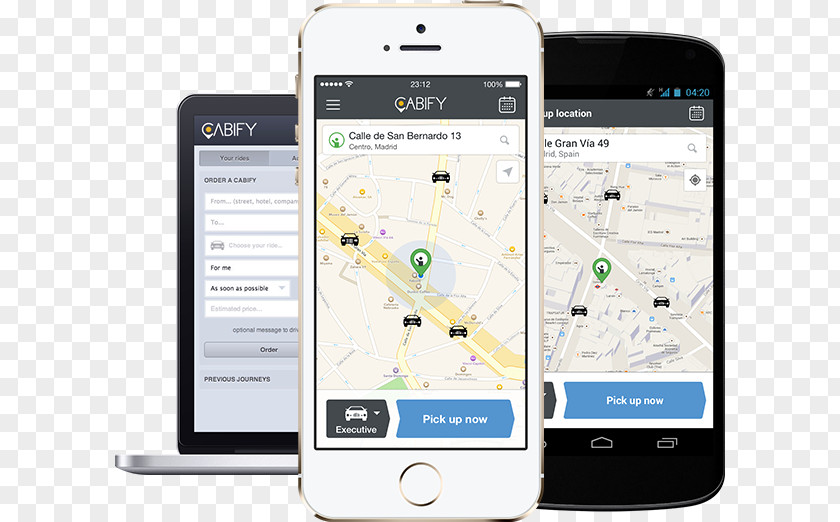 Taxi Cabify Lite Mobile Phones PNG