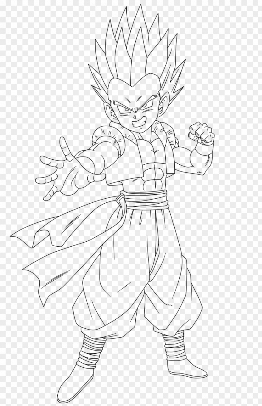 Trance Gotenks Trunks Gohan Goku PNG