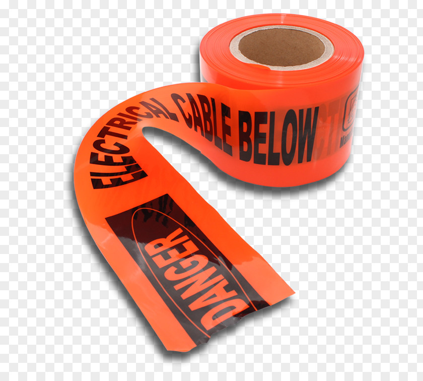 Warning Tape Label Font PNG