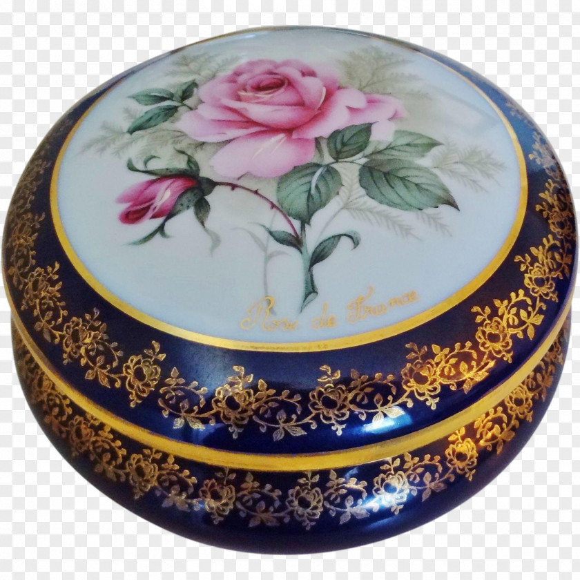 Box Limoges Porcelain French PNG