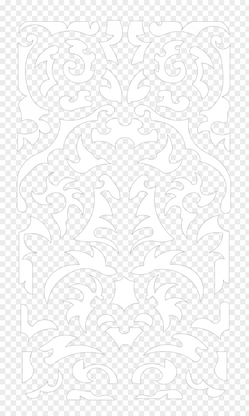 Line White Drawing Pattern PNG