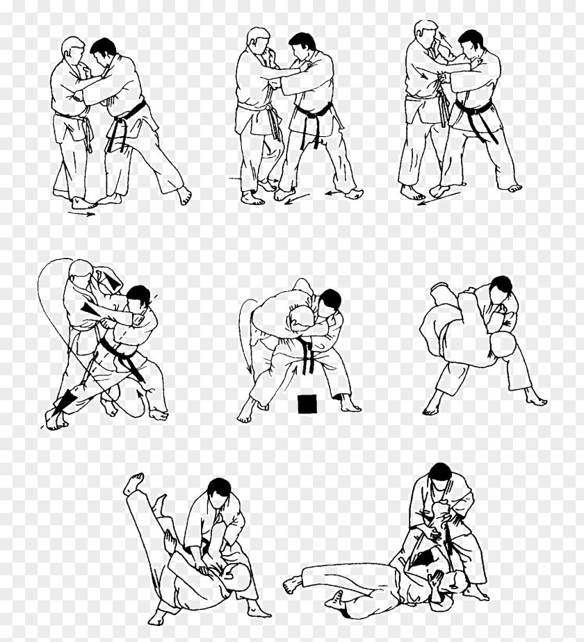 Tai Otoshi Throw Judo Seoi Nage PNG