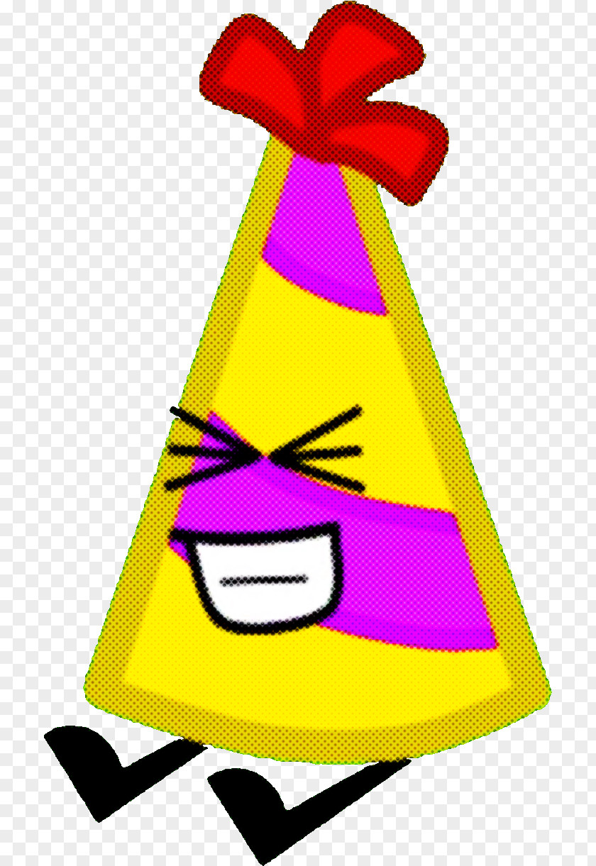 Cone Yellow PNG