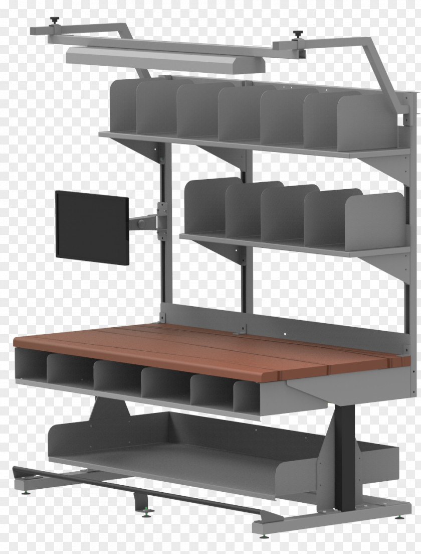 Industrial Worker Tiffin Metal Products Inc Shelf Table PNG